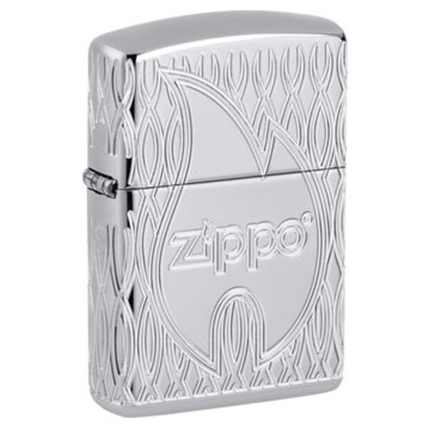 Zippo Armor Case chrom poliert Zippo Flame 60006834
