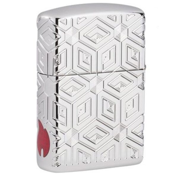 Zippo Armor Case Poliert "Boxes" 60005272