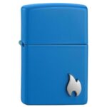 ZIPPO Sky Blue Emblem Zippo Flamme 2007968