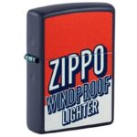 ZIPPO Navy Blue color Zippo Windproof 60007348