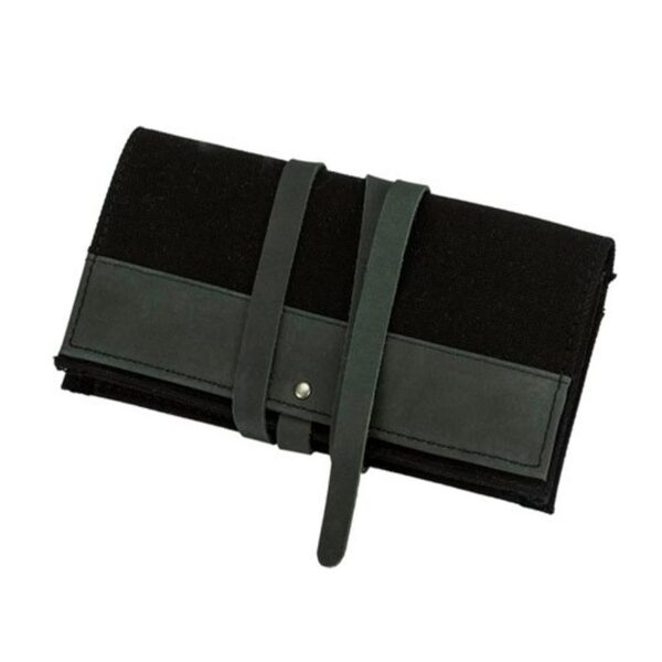Bolsa Tabaco Turner Lona e Couro