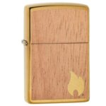 ZIPPO Emblema de Mogno Chama Dupla Face 60004583