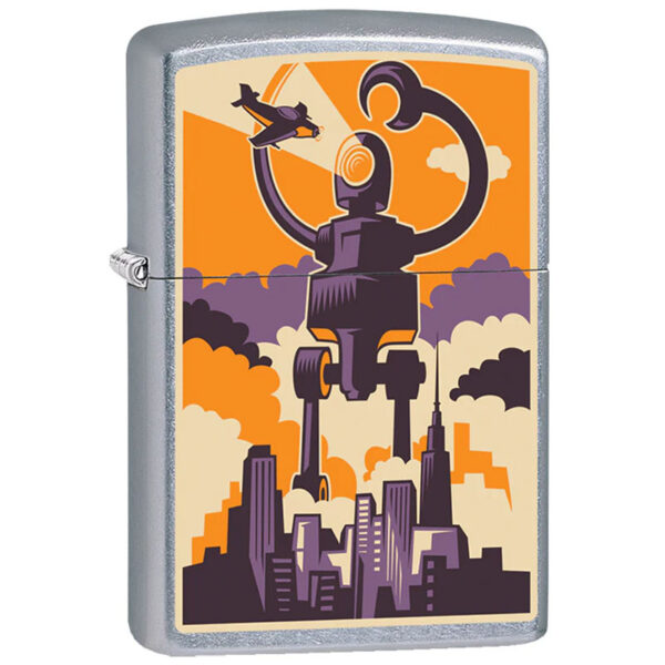 Zippo Retro Robot Design