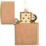 ZIPPO Emblema de Mogno Chama Dupla Face 60004583 - Image 2