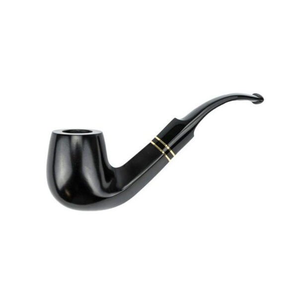 Cachimbo JEAN CLAUDE Mod. No.3 Curvo Preto