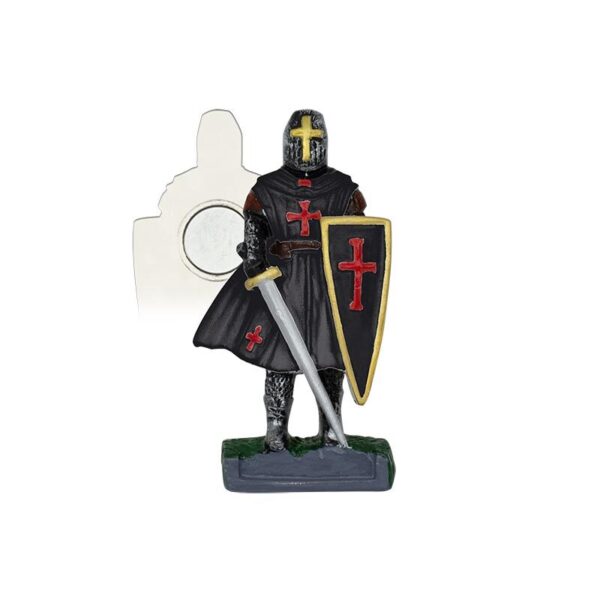 Cavaleiros Templários Magnético - Preto