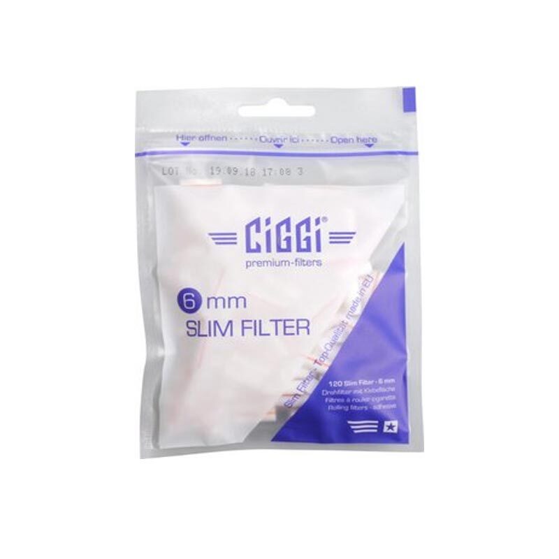 filtro-de-enrolar-Ciggi-6-mm Filtros para enrolar Ciggi 6 mm - Image 1
