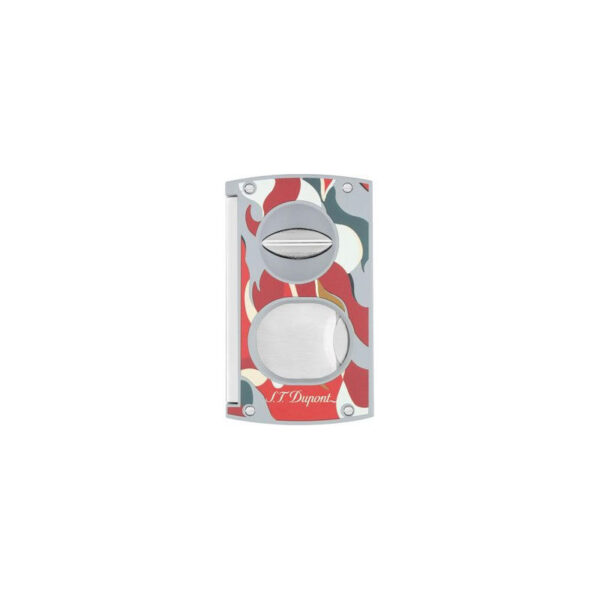 DUPONT Cigar V-Cut Camo Red 003451R Corte 23mm