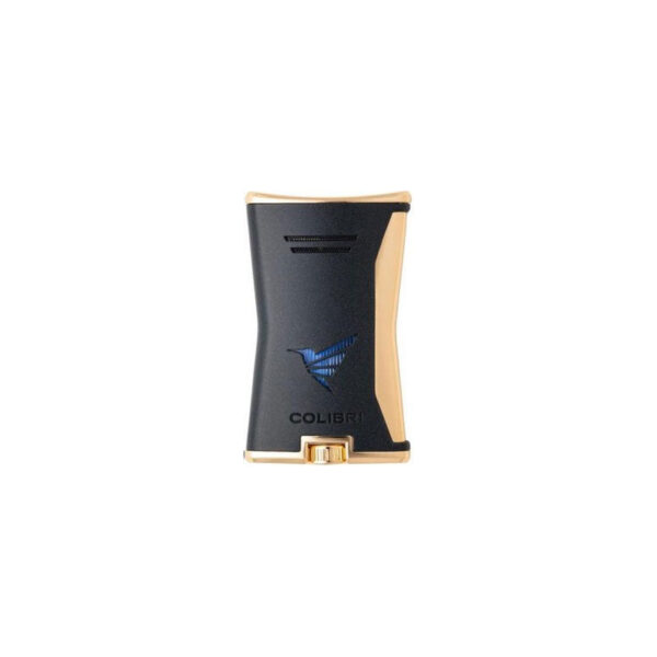 Isqueiro COLIBRI Slim Preto Dourado