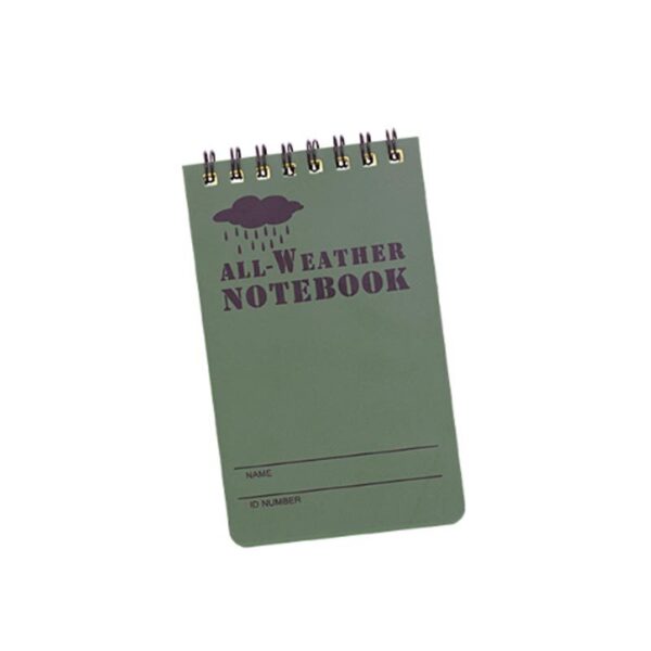 Caderno prova de Agua