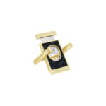 DUPONT Cortador Charutos Monograma Dourado e Preto 003479 - Image 2