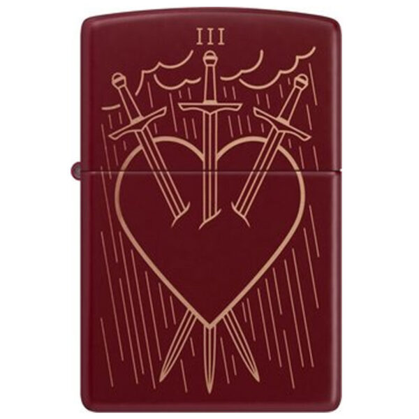 ZIPPO Espadas Merlot Heart 60007475
