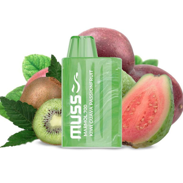 Caneta Vape Descartável, 700ml, KIWI PASSION FRUIT GUAVA