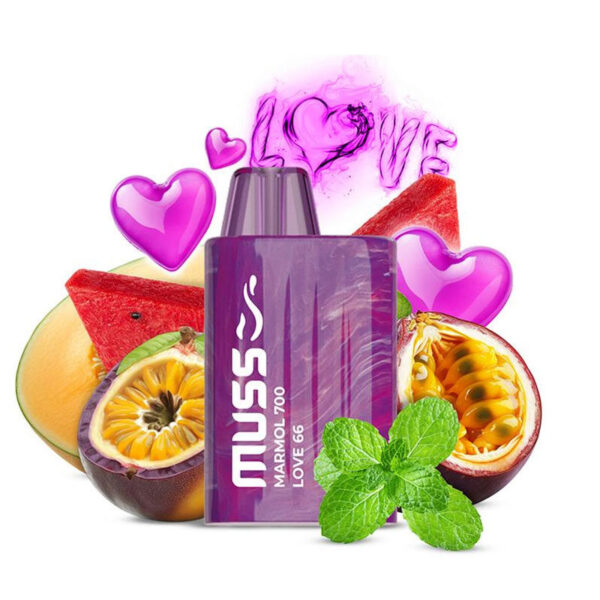 Caneta Vape Descartável, 700ml, MARMOL LOVE 66