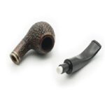 Cachimbo BRUKEN Arborea RUSTICA 105  9mm CURVO - Image 2