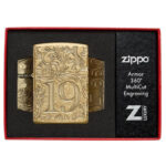 ZIPPO Esculpido Profundamente 1932 Filigrana 60007526 - Image 2