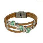 Pulseiras Cortiça 3 Fios