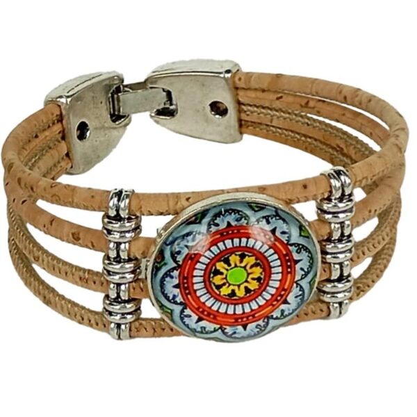 Pulseiras Cortiça 4 Fios