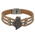 Pulseiras Cortiça 3 Fios