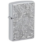ZIPPO Armor Case Poliert Deep Carved Pattern 60007508