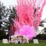 Disparo de Fumos Azul ou Rosa - Chá de Revelação - Image 2