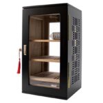 Armário Humidor Preto Fosco