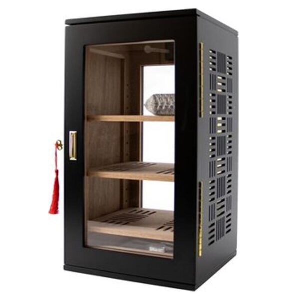 Armário Humidor Preto Fosco
