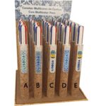 Caneta MultiColor 4 Cores em Cortiça