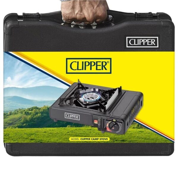 Clipper FOGÃO DE ACAMPAMENTO CLIPPER – Fogão a gás portátil
