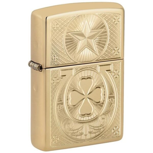 ZIPPO 254B LUCK Dourado 60007553
