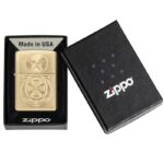 ZIPPO 254B LUCK Dourado 60007553 - Image 4