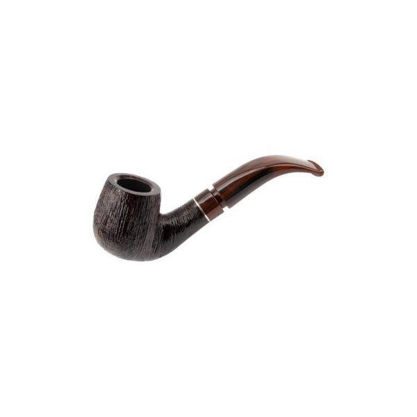 Cachimbo Cesare Barontini "Lido" Escovado Curvo Mod.01