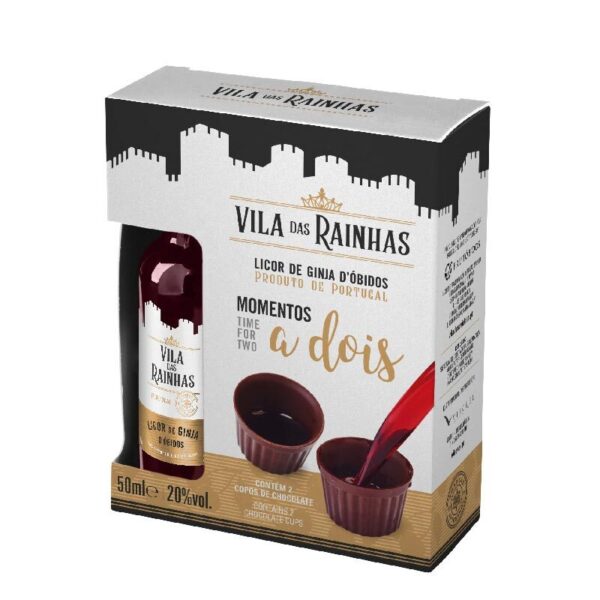 Vila das Rainhas Licor Ginja d’Óbidos Momentos a dois