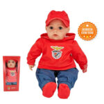 SL Benfica Boneco Bebé com Boné 50cm