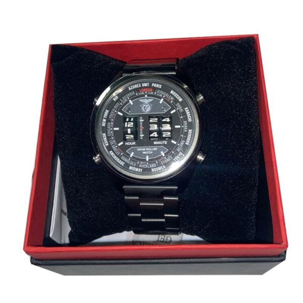 Relogio de Pulso SL BENFICA Drum Chrono R153B