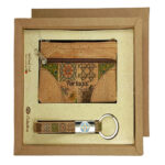 SET Porta Moedas e Porta Chaves Cortiça
