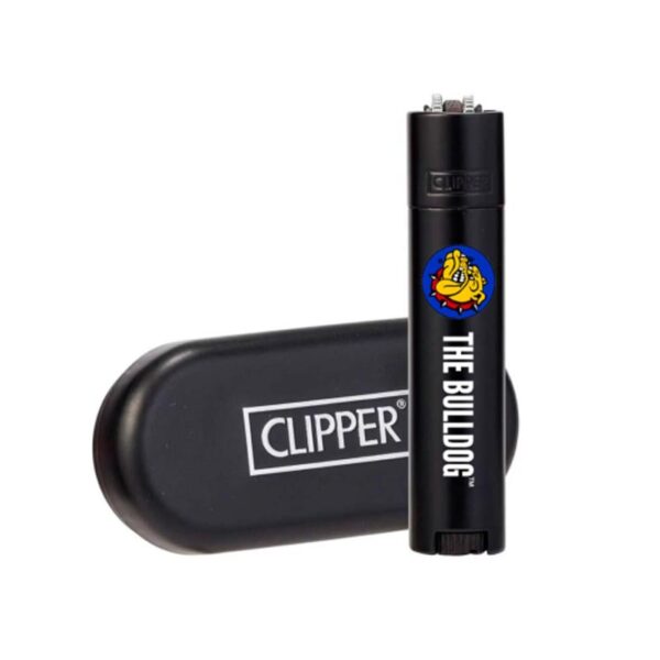Clipper The Bulldog Metal PRETO