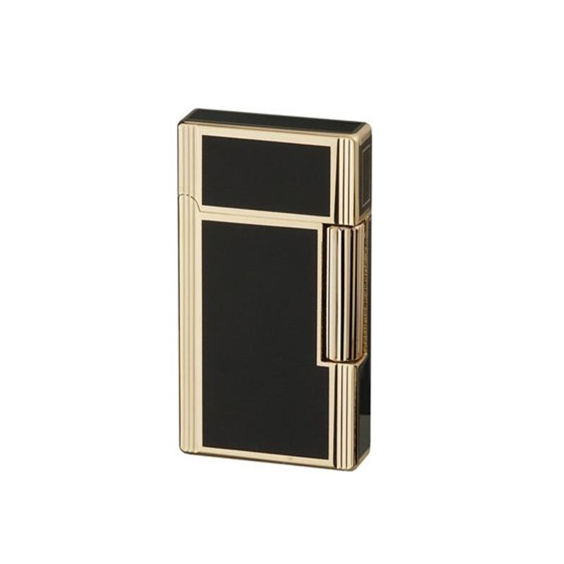 JEAN-CLAUDE-Dustin-goldin-preto-dourado JEAN CLAUDE Flint Lighter Dourado e Preto - Image 1
