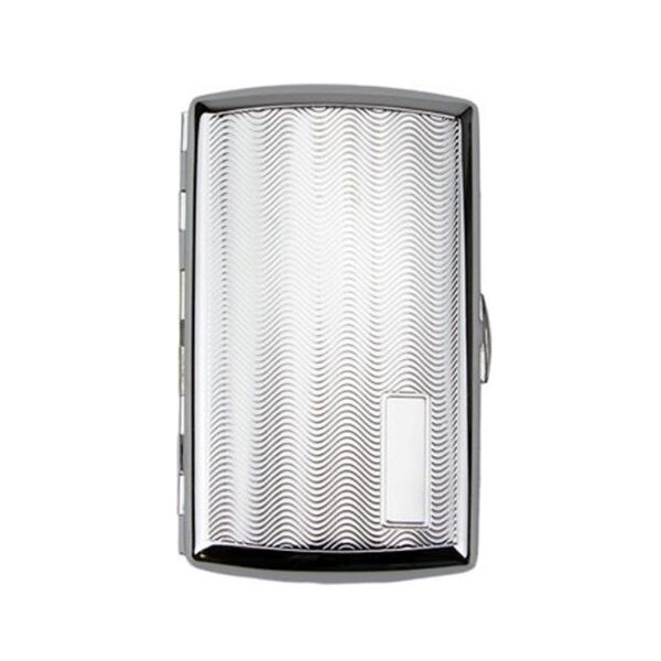 Cigarreira Jean Claude Metal Wave 10er