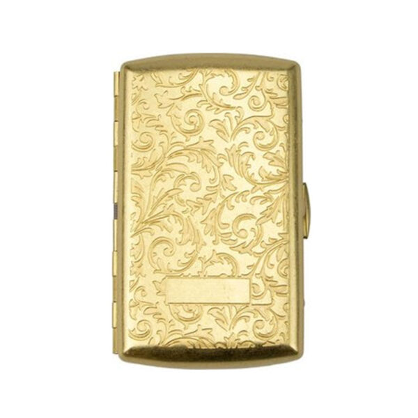 Cigarreira Jean Claude Veneziano Antigo Dourado 10er