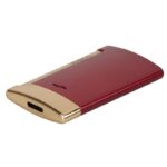 DUPONT SLIM 7 Rot Lack Gold 027707 Jet - Image 2