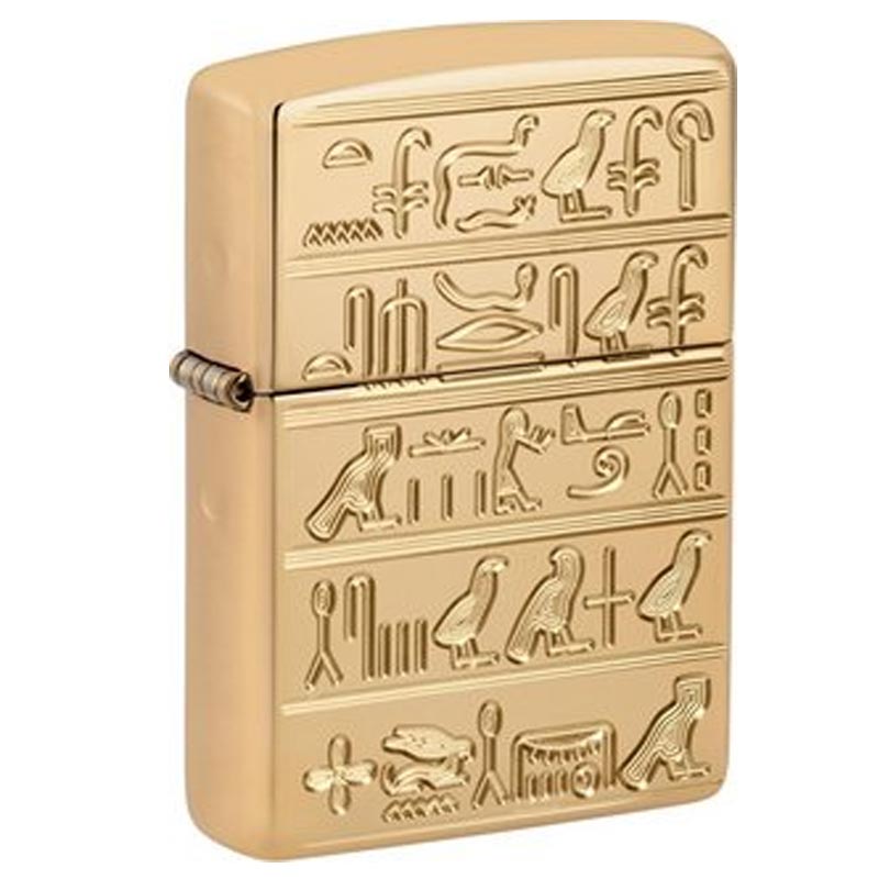 zippo-hieroglifos-gravados-em-profundidade-60007668 ZIPPO - Hieróglifos Gravados em Profundidade 60007668 - Image 1