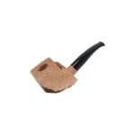 Cachimbo Bruto Semi Curvado de briar