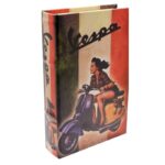 Livro Caixa Forte VINTAGE SCOOTER ITALY