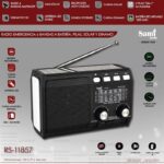 Rádio Emergência Solar Dínamo dial AM / F ANLG - Image 2