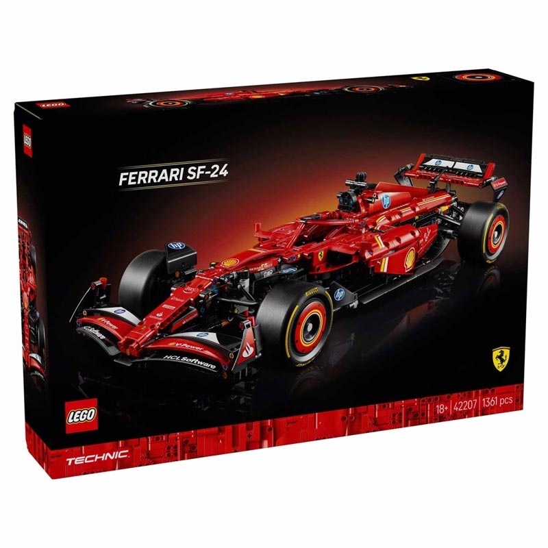 LEGO-Technic-Carro-Ferrari-SF-24-F1-42207 LEGO Technic Carro Ferrari SF-24 F1 42207 - Image 1