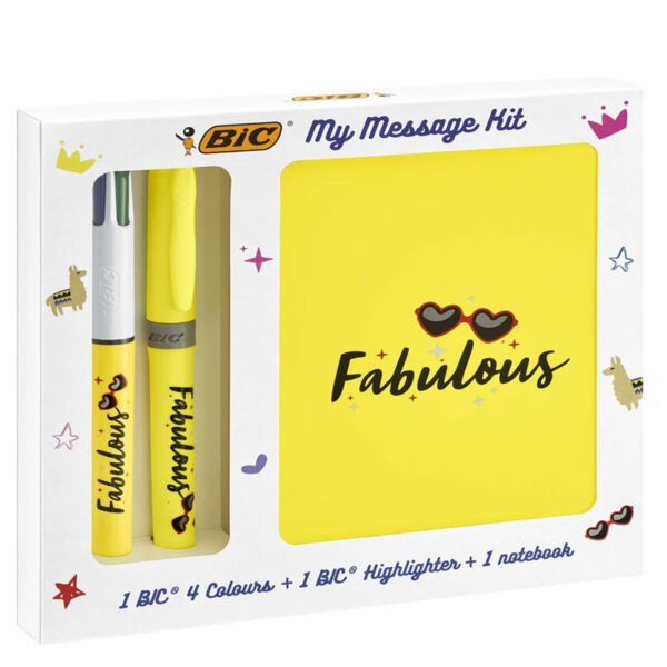 Kit BIC My Message Fabulous