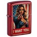 Zippo Candy Apple red color I Want You 60007844