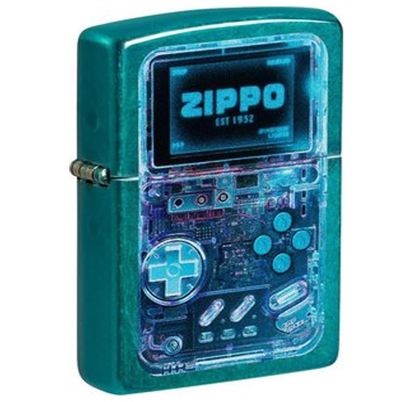 Candy-Teal-color-Zippo-Gamer-60007938 Zippo Candy Teal color Zippo Gamer 60007938 - Image 1
