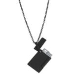 DUPONT Lighter Necklace Matte Black